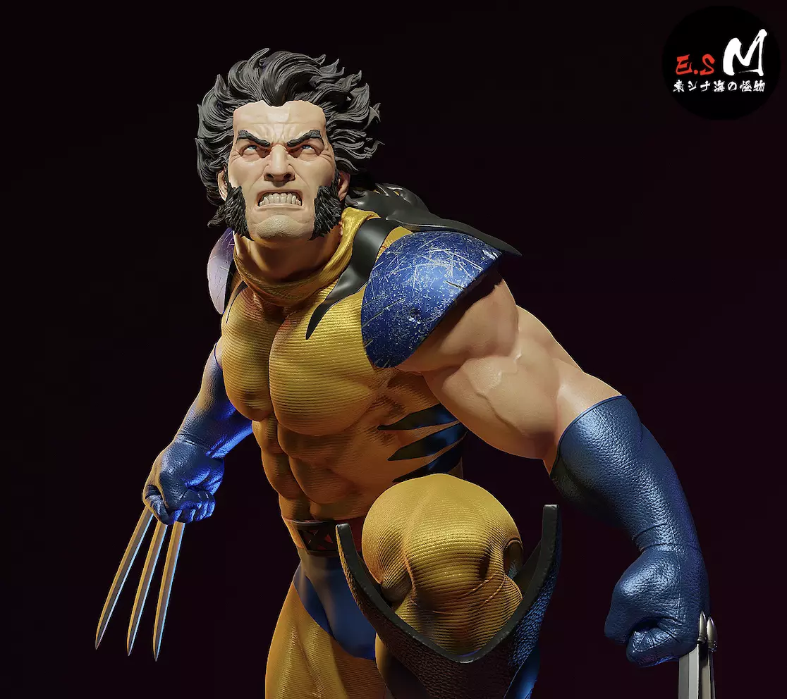 Wolverine vs Sentinel CHARACTER BY ESM 3D print model_0