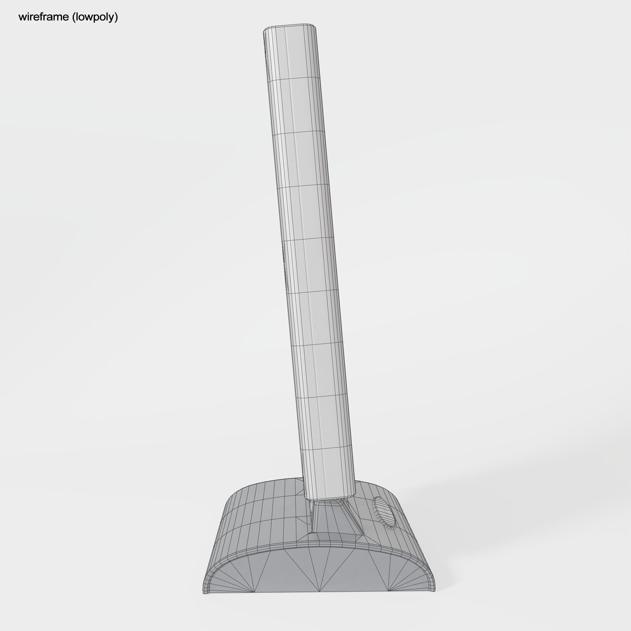 Retro LCD Weather Station with Forecast Free low-poly 3D model_10