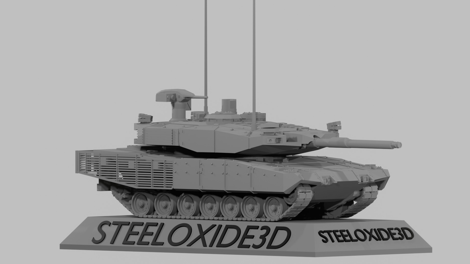 Leopard 2 Revolution for 3D printing 3D print model_11