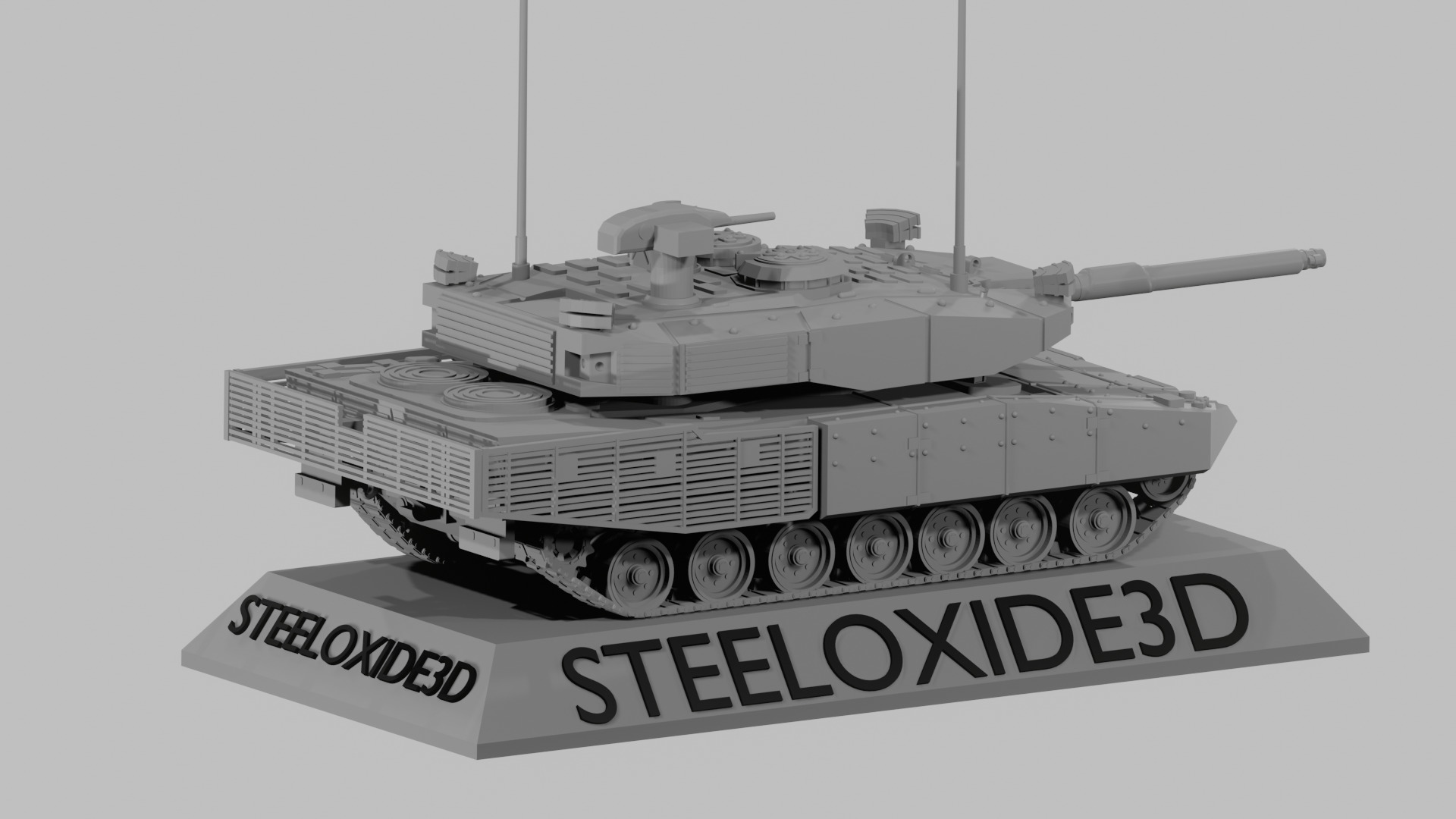 Leopard 2 Revolution for 3D printing 3D print model_12
