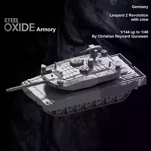 Leopard 2 Revolution for 3D printing 3D print model
