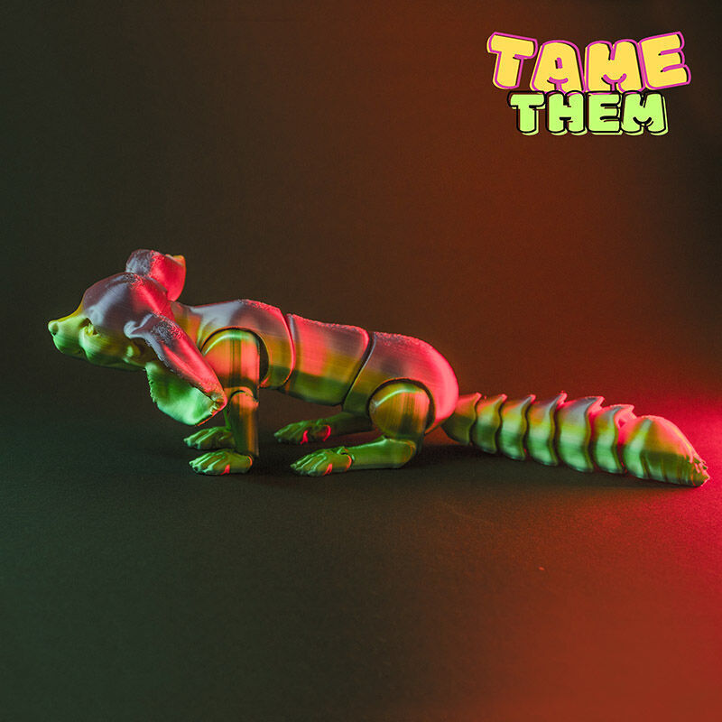 FOX FENNEC CONNECTED TOY long fennec fox ears 3D model_3