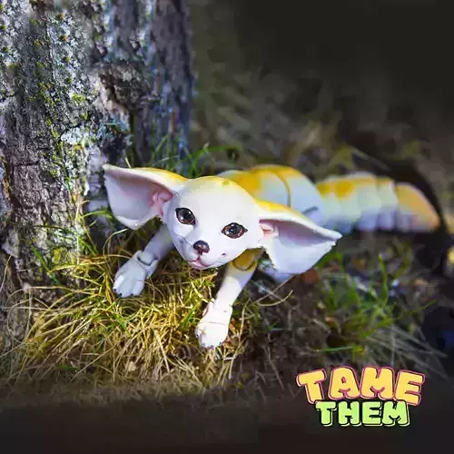 FOX FENNEC CONNECTED TOY long fennec fox ears