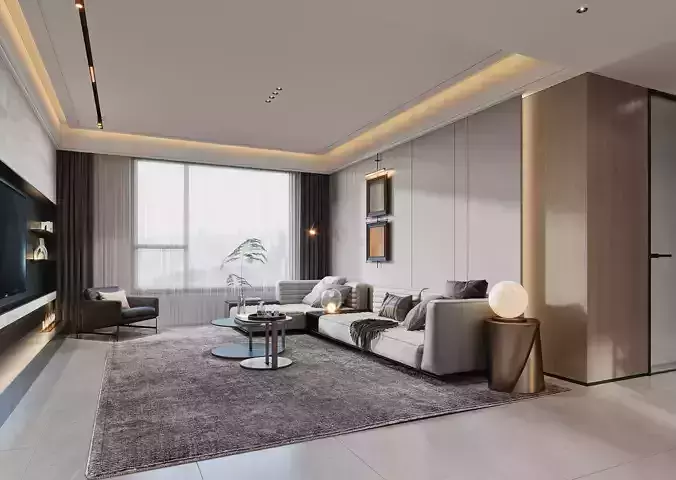 modern living room interior scenes 84