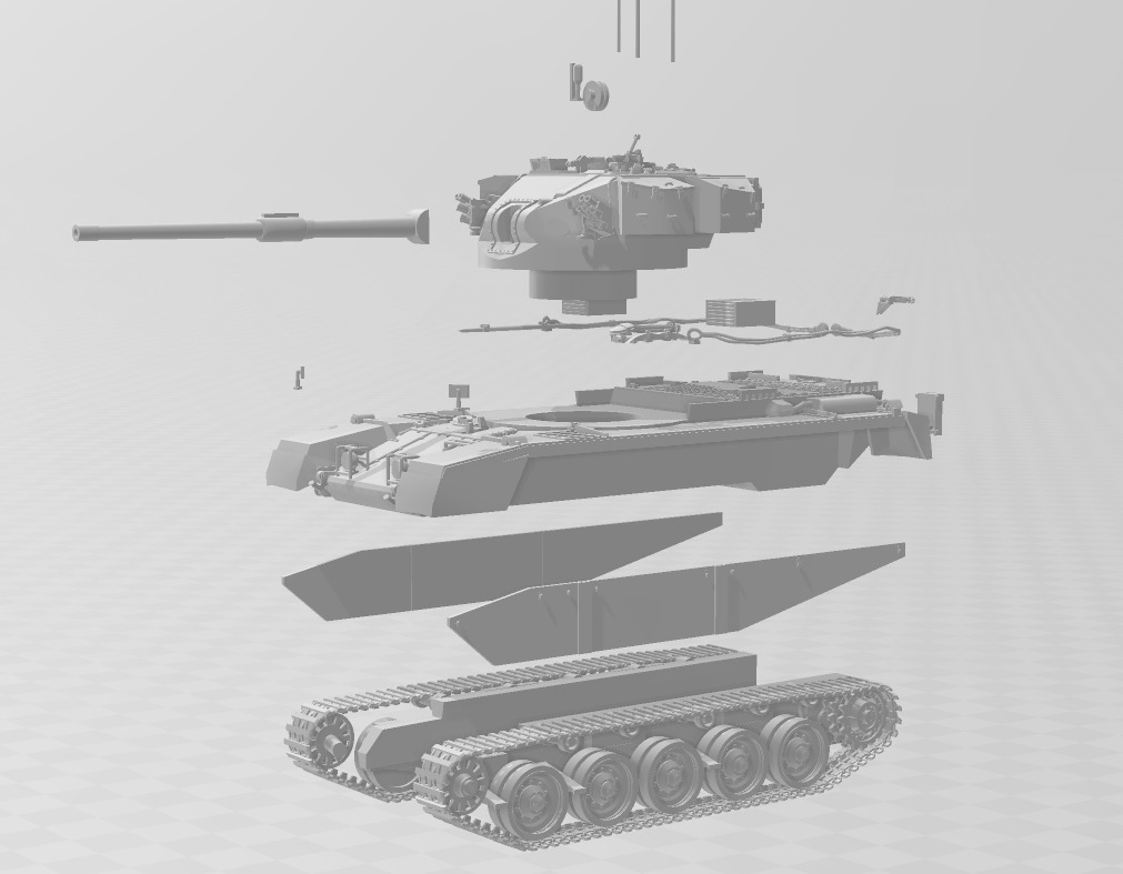 UK FV4202 for 3D printing 3D print model_3