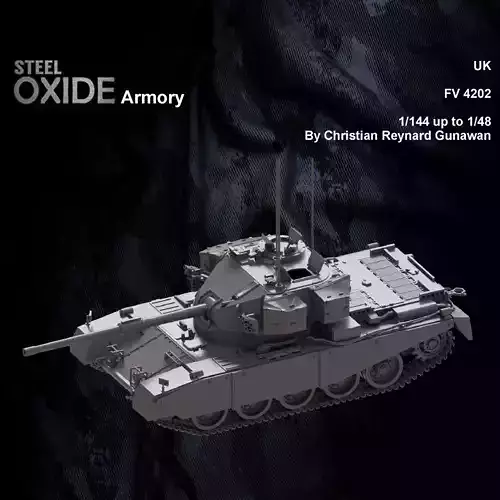 UK FV4202 for 3D printing