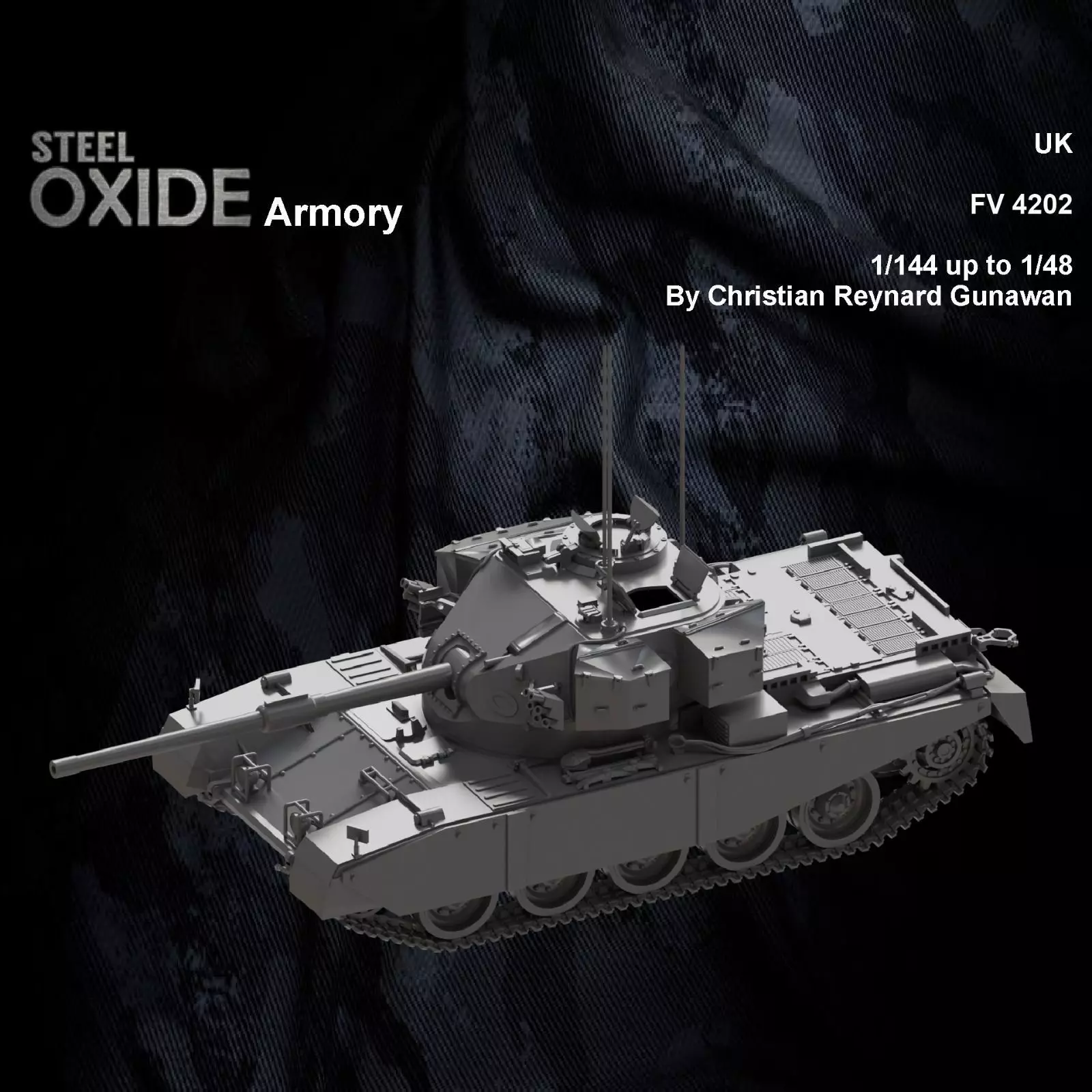 UK FV4202 for 3D printing 3D print model_0