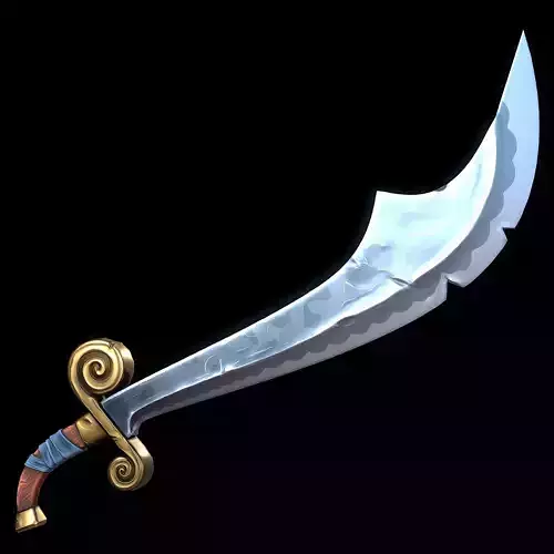 Stylized Scimitar