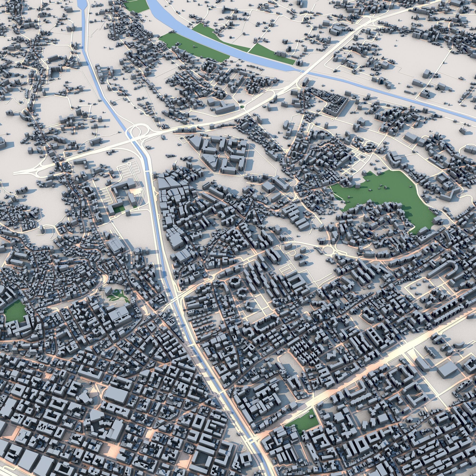 Reggio Calabria City Italy 3D model_7