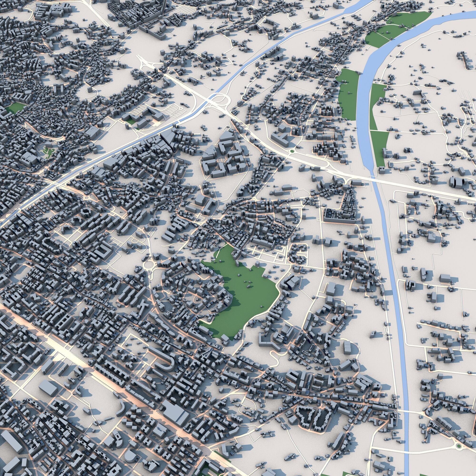 Reggio Calabria City Italy 3D model_6