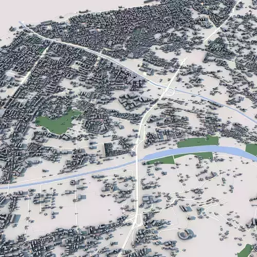 Reggio Calabria City Italy 3D model