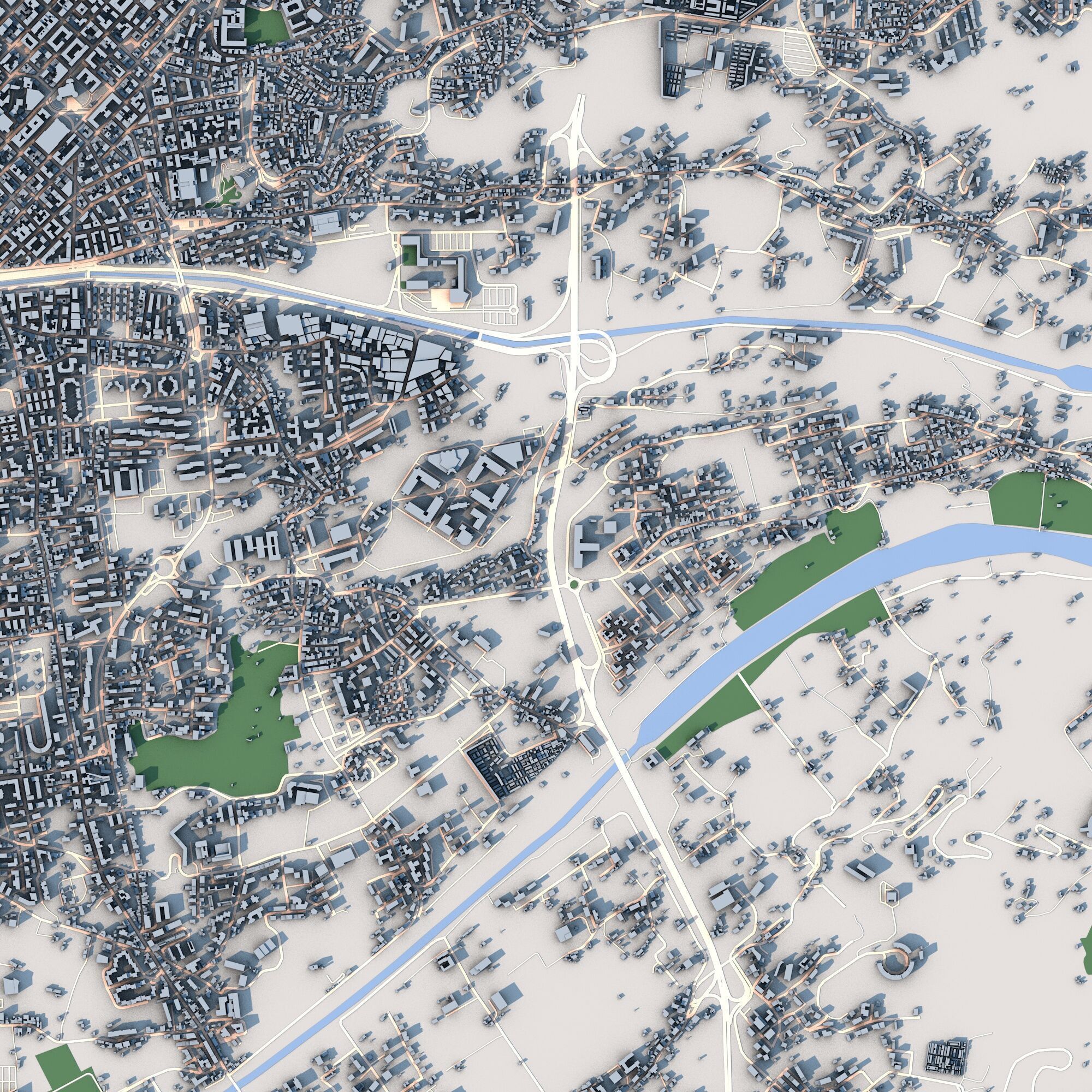 Reggio Calabria City Italy 3D model_3