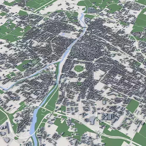 Parma City Italy 3D model
