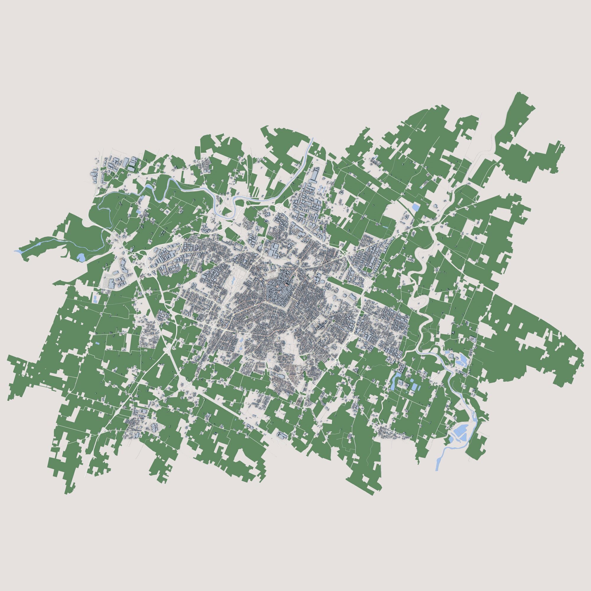 Modena City Italy 3D model_2