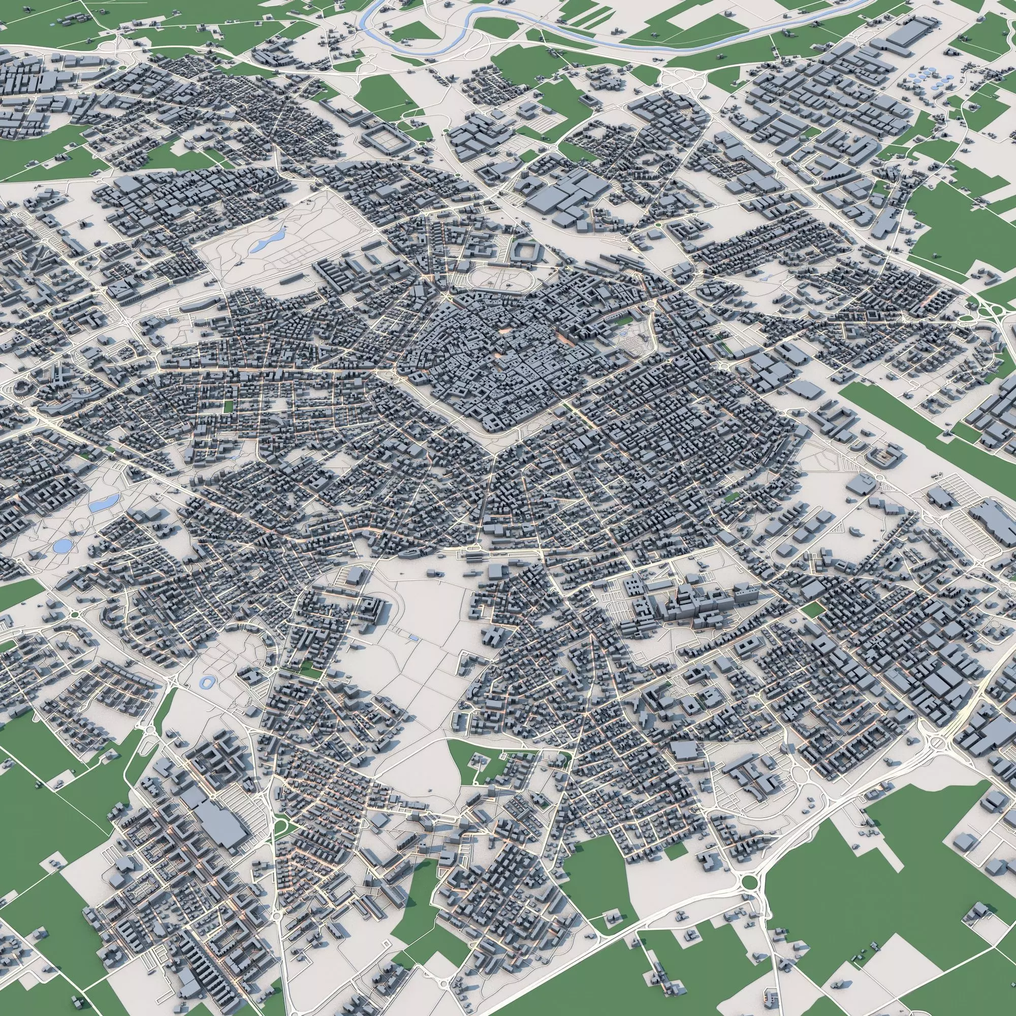 Modena City Italy 3D model_0