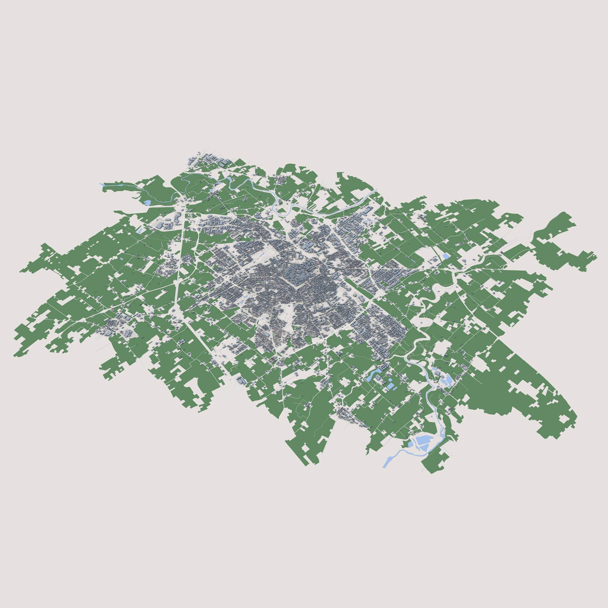 Modena City Italy 3D model_1