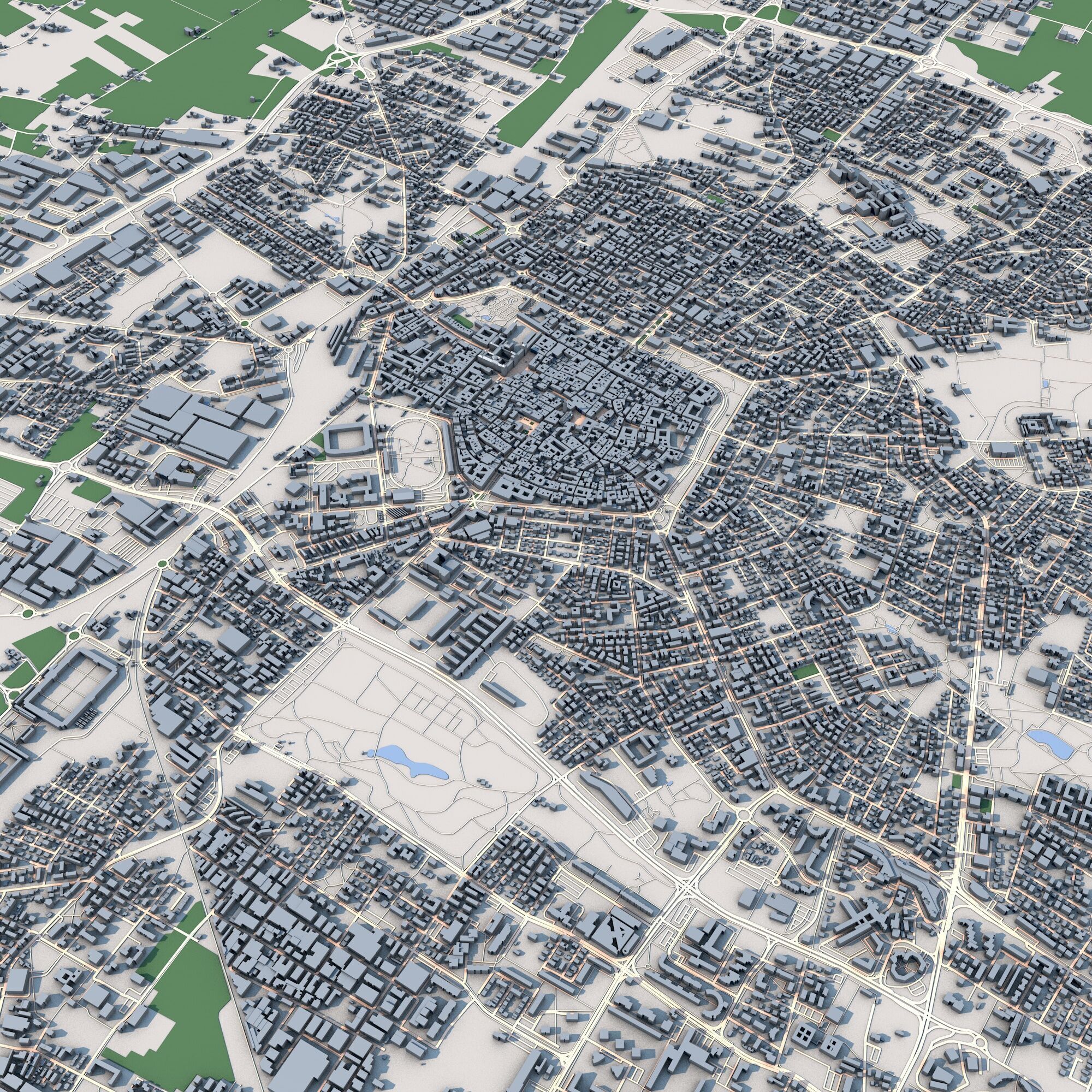 Modena City Italy 3D model_8