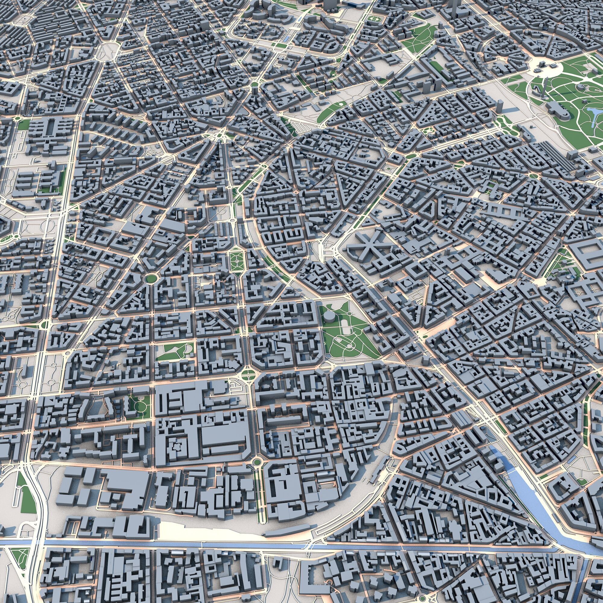 Milan City Italy 3D model_5