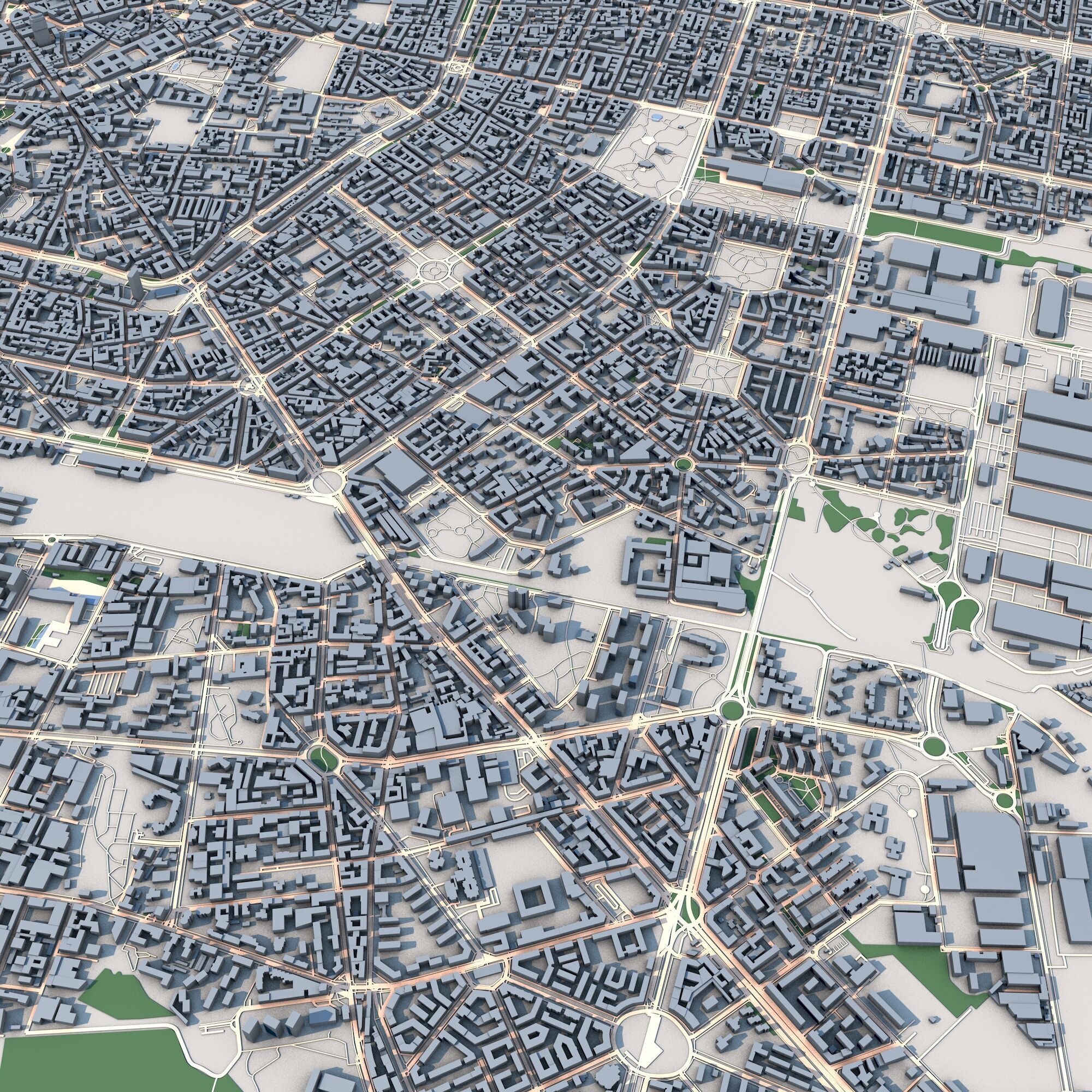 Milan City Italy 3D model_7
