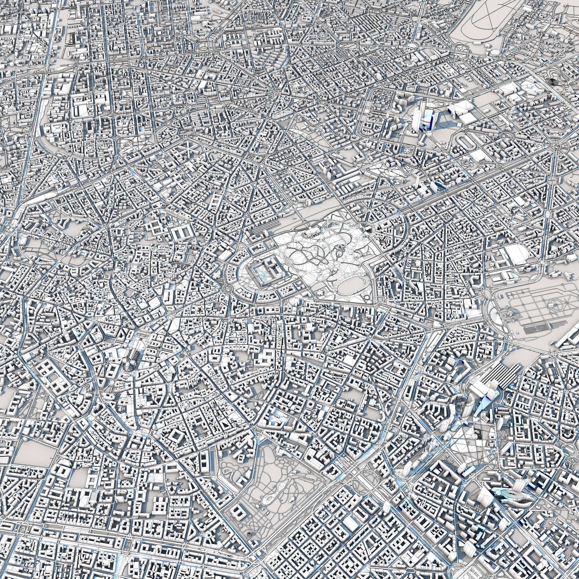 Milan City Italy 3D model_9