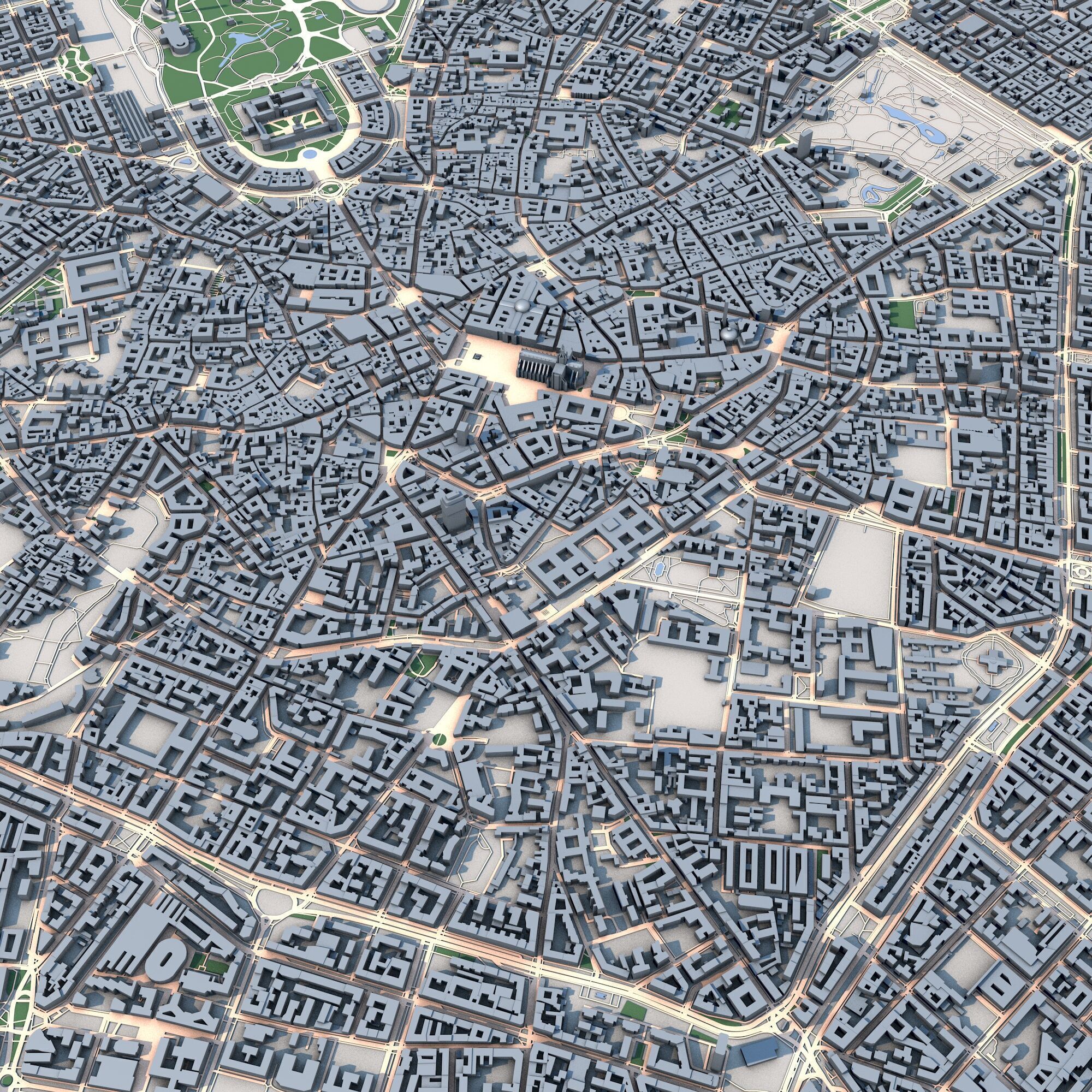 Milan City Italy 3D model_6