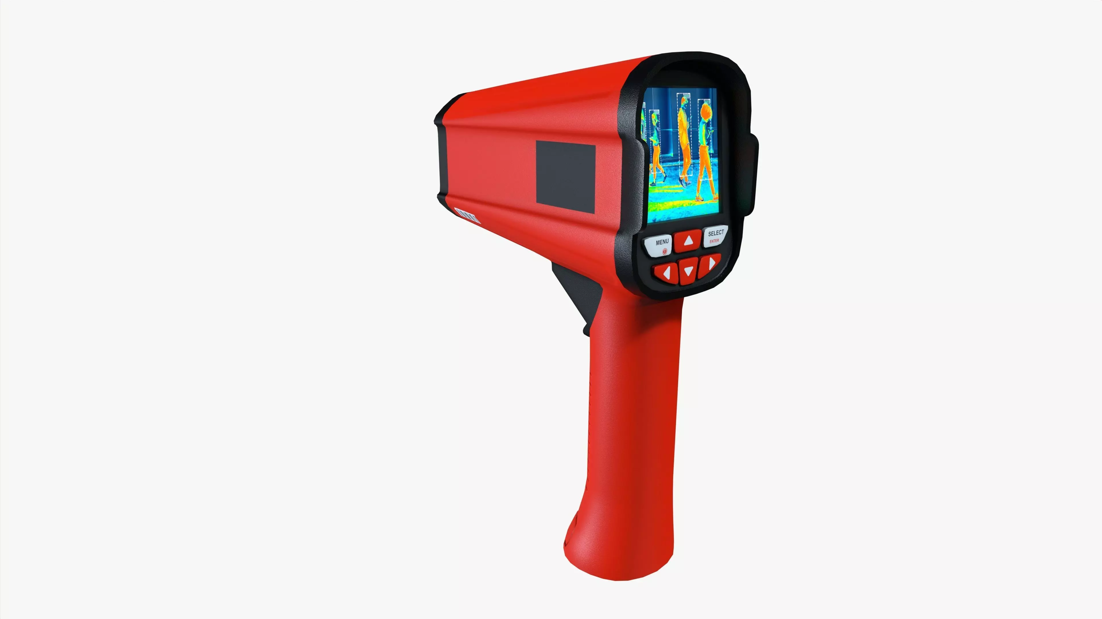 Thermovision device Low-poly 3D model_0