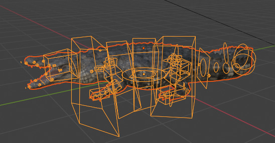 Realistic Crocodile - Alligator 3D model_3