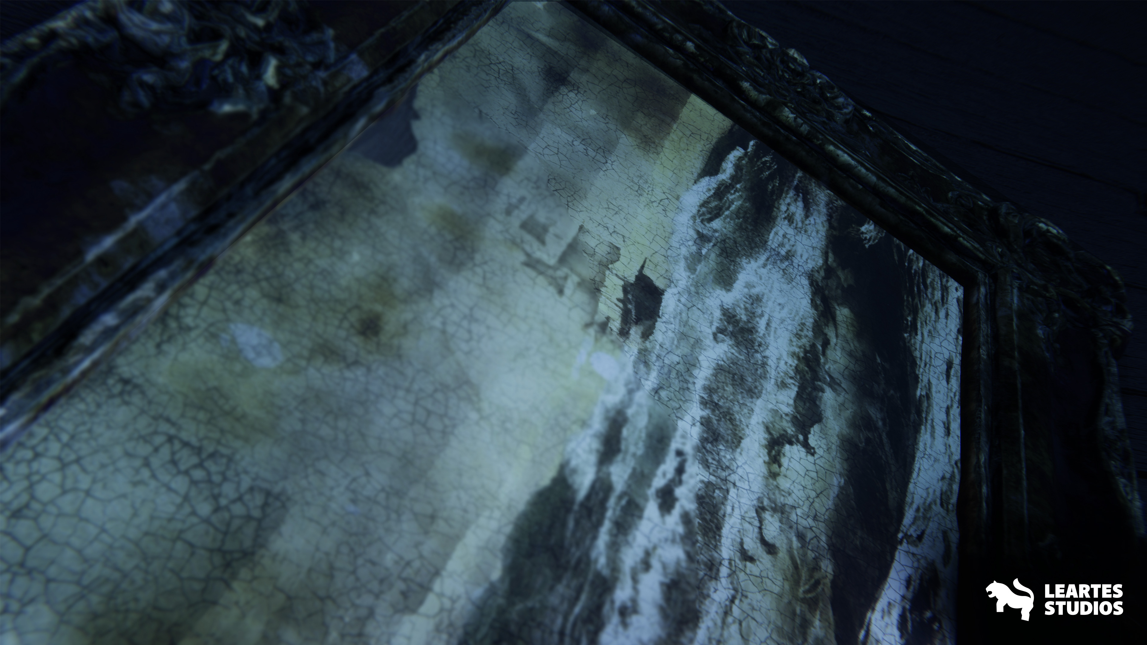 Underwater Sunken Ship Environment Low-poly 3D model_23