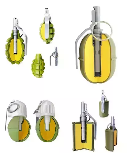 F-1 RGD-5 RG-42 RGO RGN in the cut