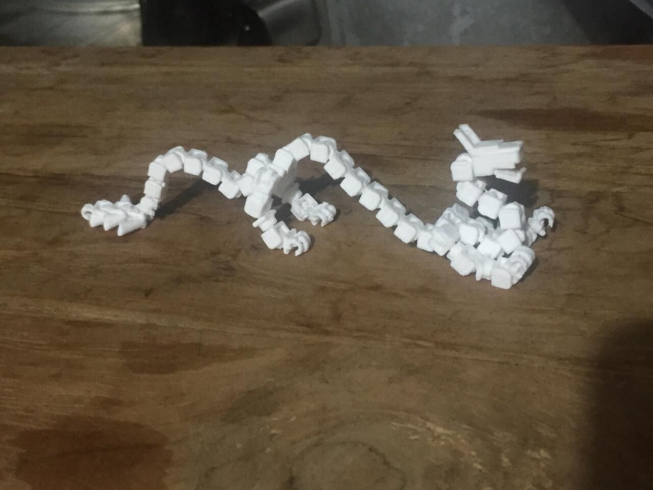 Mini Size Articulated Lilliputian Dragoon 00 3D print model_2