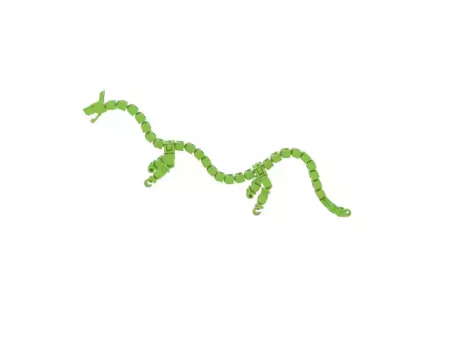 Mini Size Articulated Lilliputian Dragoon 00