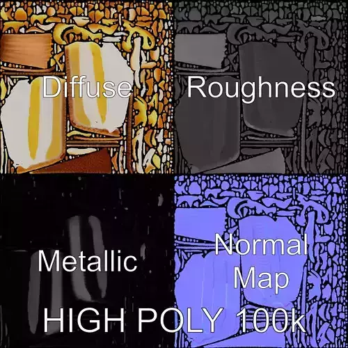 Lemon Meringue Pie Slice Realistic D Model Pack