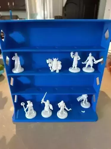 Set of miniatures 3d model 