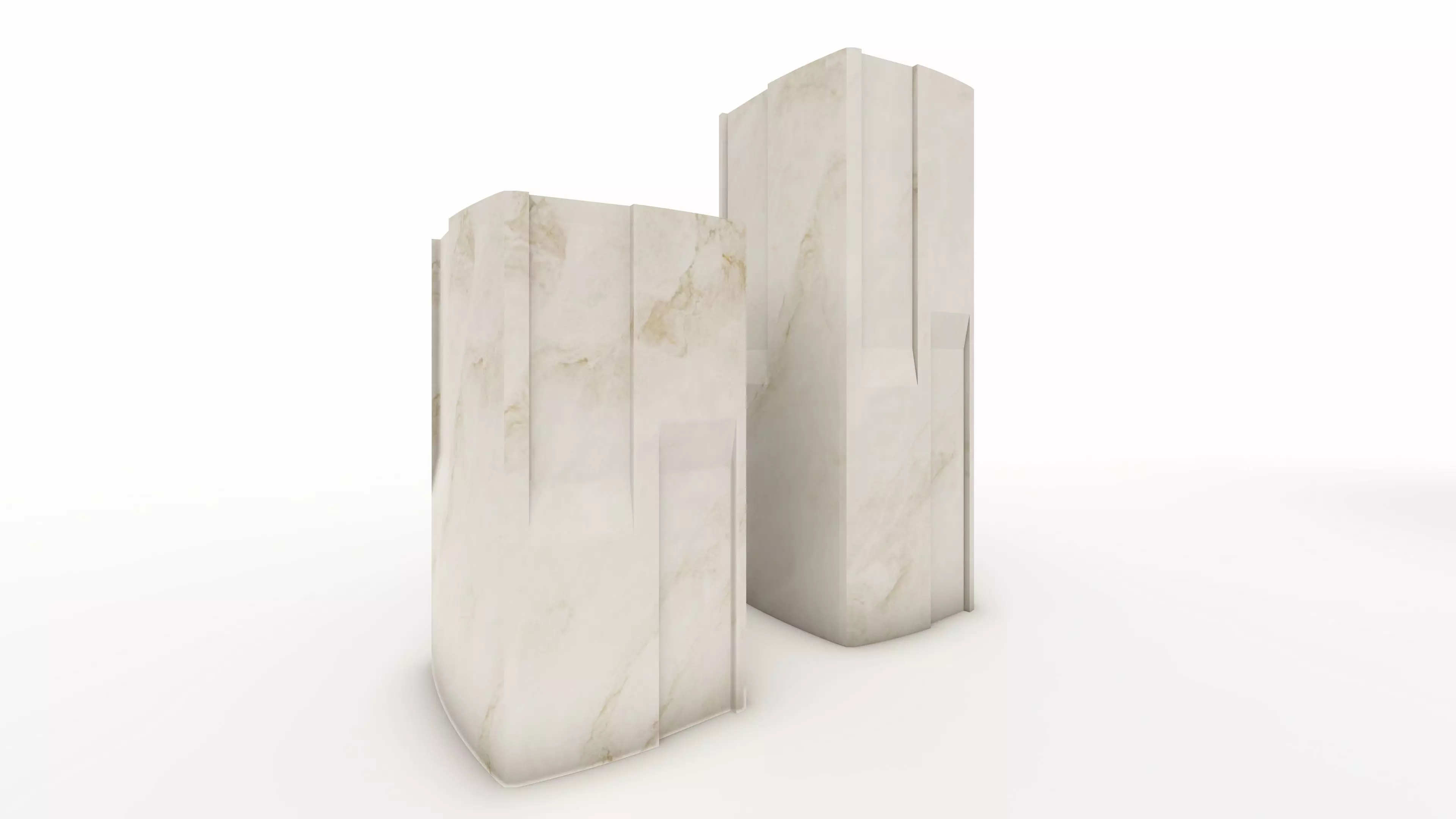 PLINTH SET 3D model