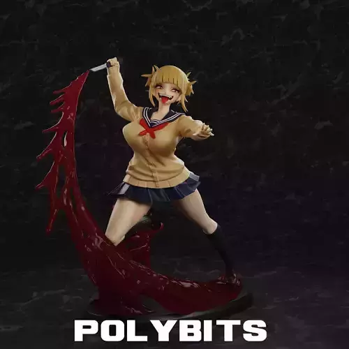 Toga Himiko Anime Figure 3D print model