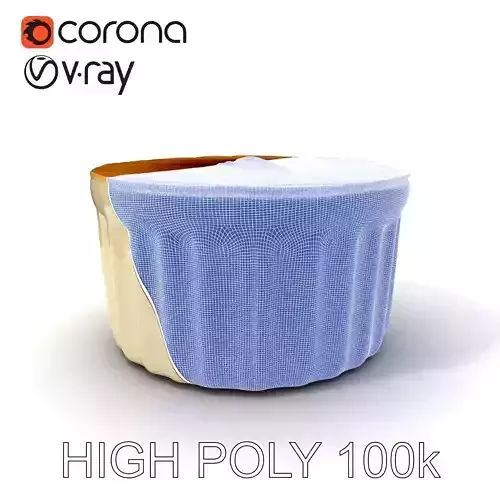 Crme Brle Dessert Model Pack