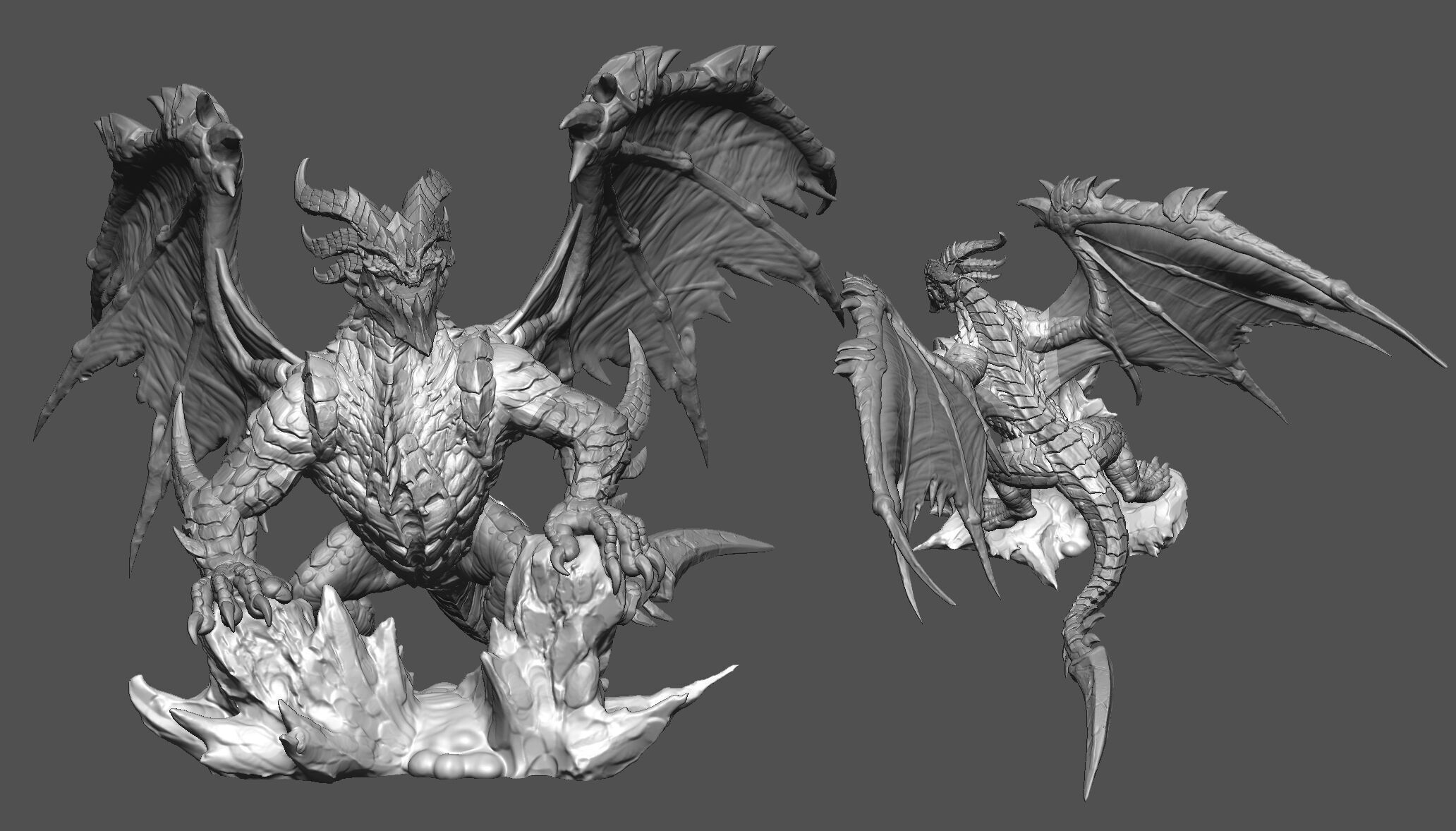 Deathwing 3D print model_6