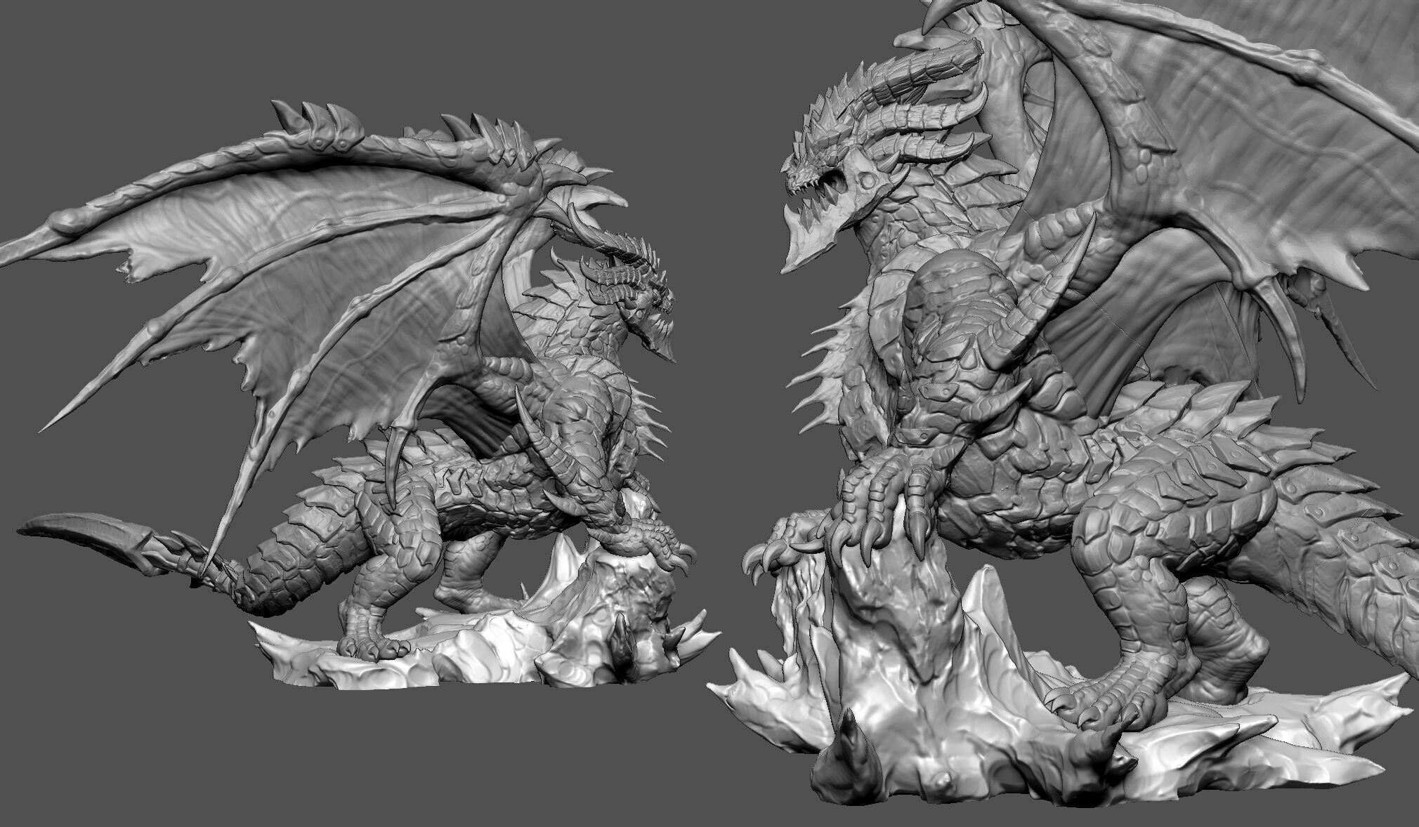 Deathwing 3D print model_7