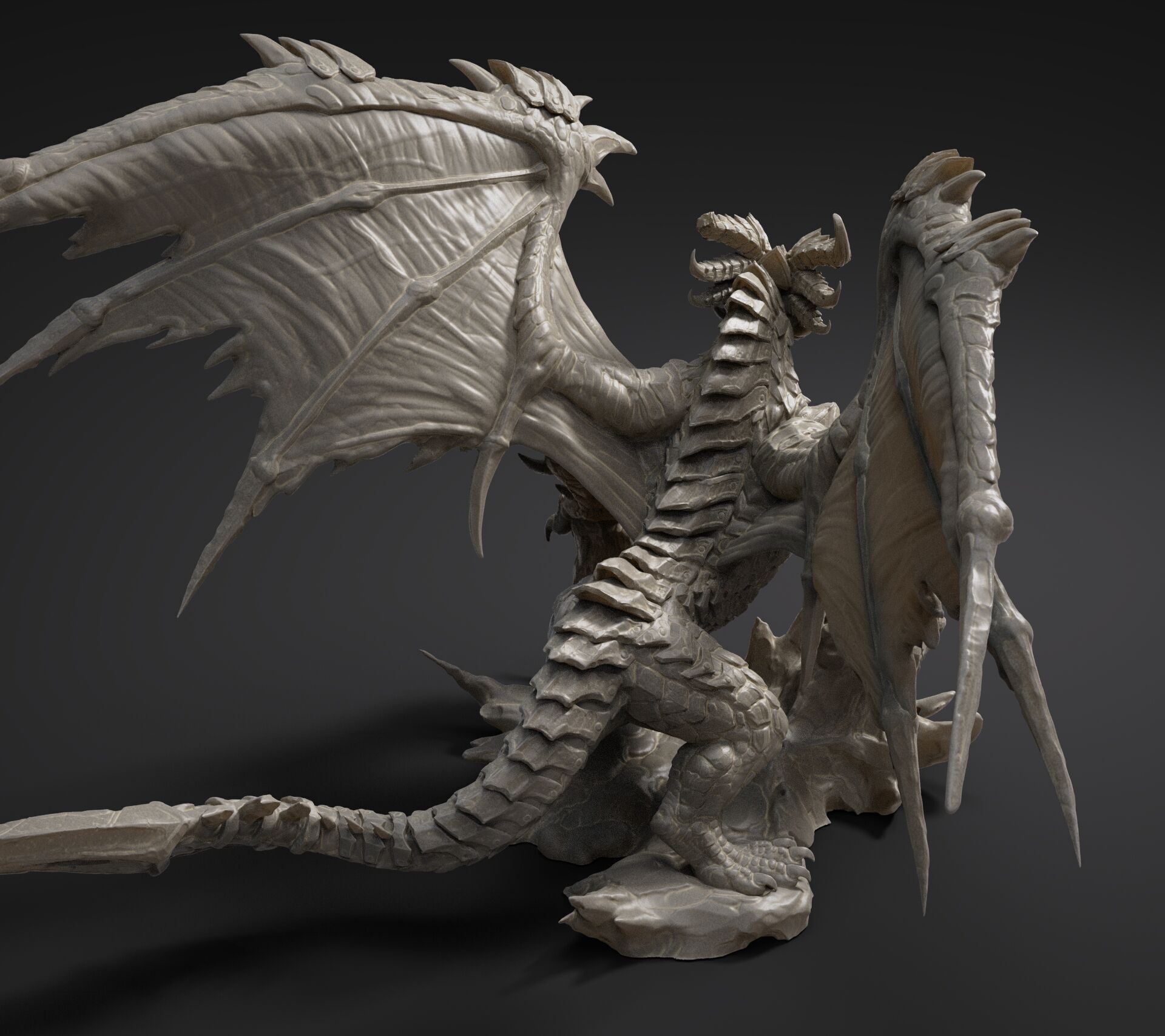 Deathwing 3D print model_2