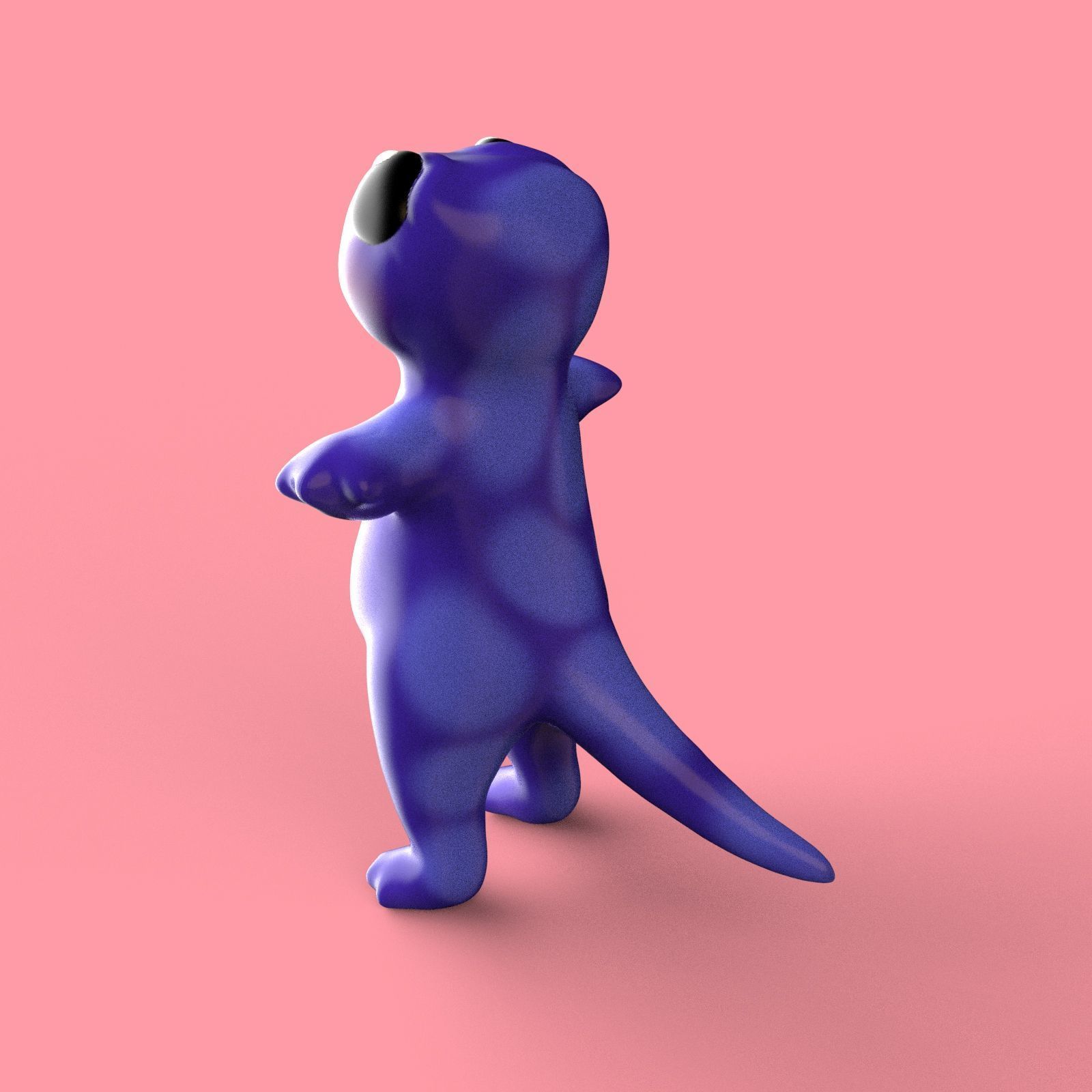 Chubby Cute Amphibians Stylized Game Ready Characters 3D Model Collection_12