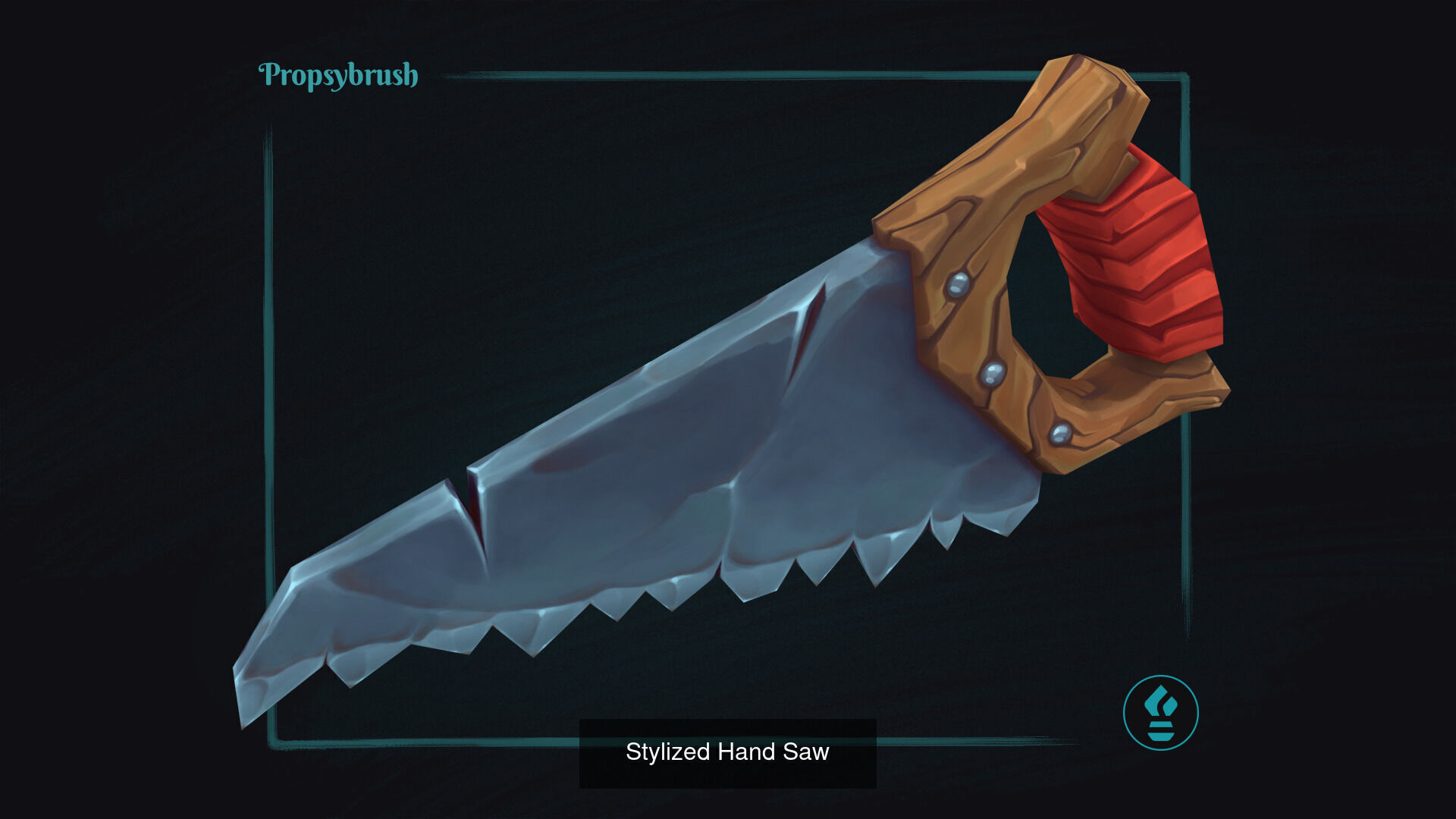 Stylized Farm Tools Props - Low-poly Hand-Painted Game Assets - 3D Model Collection_10