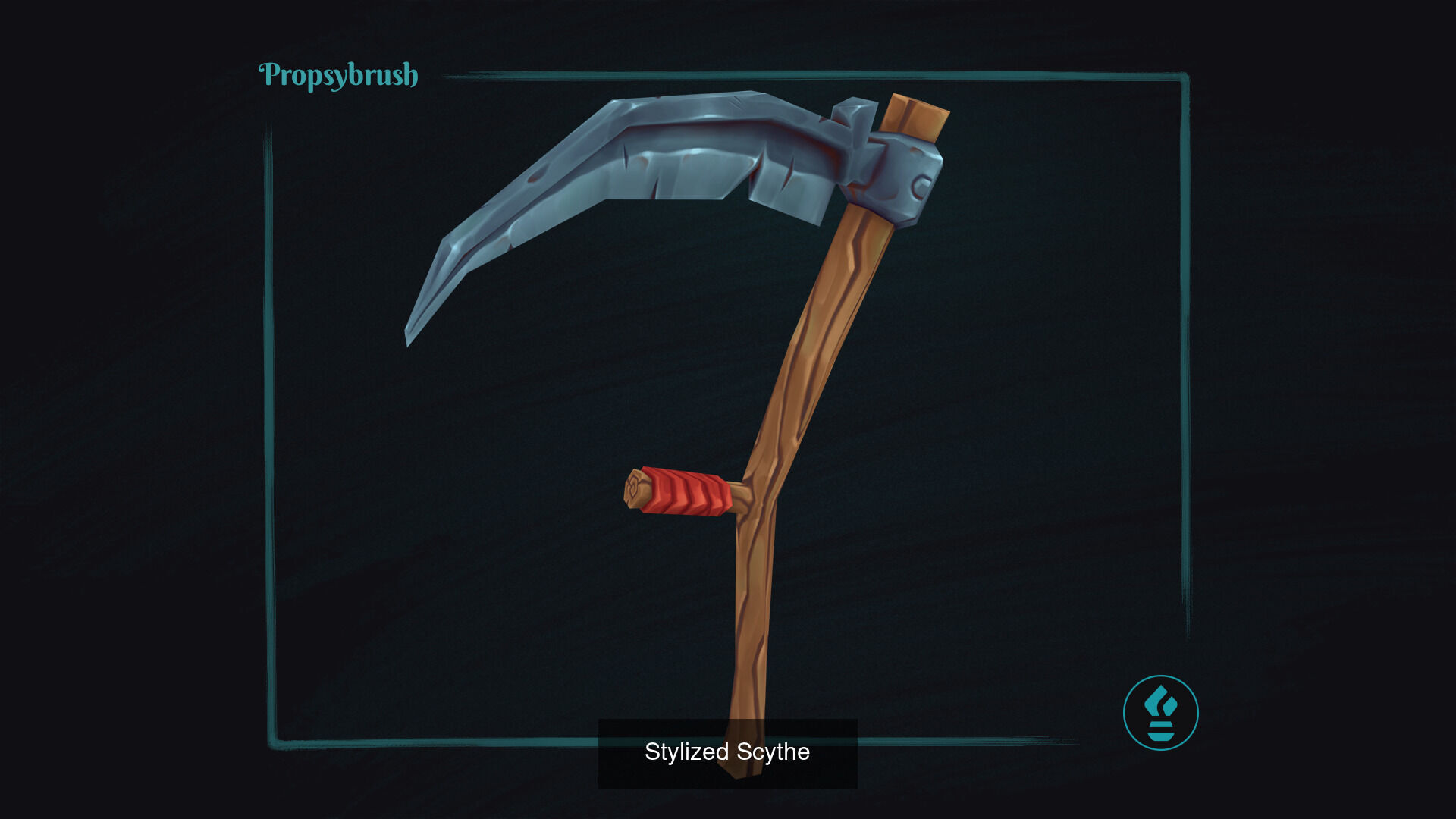 Stylized Farm Tools Props - Low-poly Hand-Painted Game Assets - 3D Model Collection_6