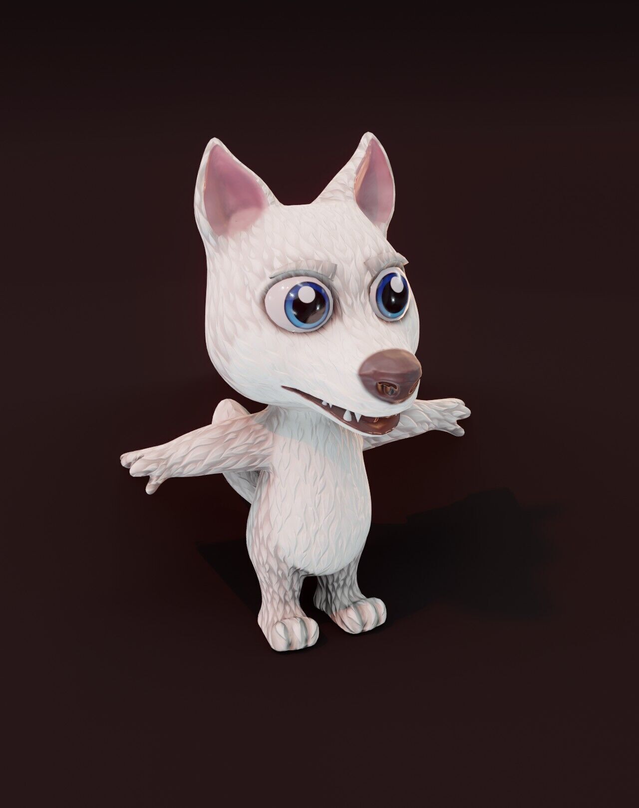 Animated Cartoon Animals Unreal Asset Low-poly 3D model_66