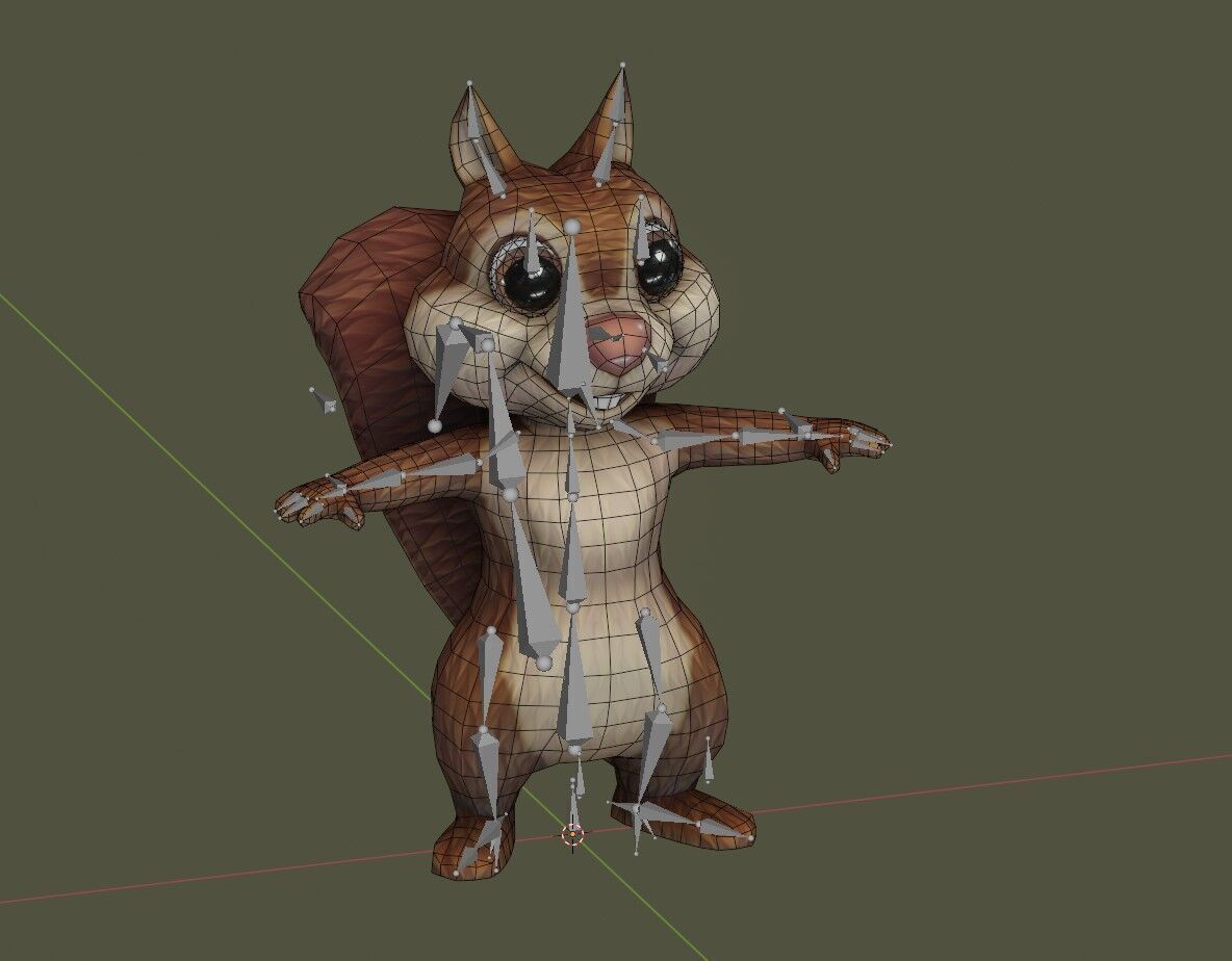 Animated Cartoon Animals Unreal Asset Low-poly 3D model_37