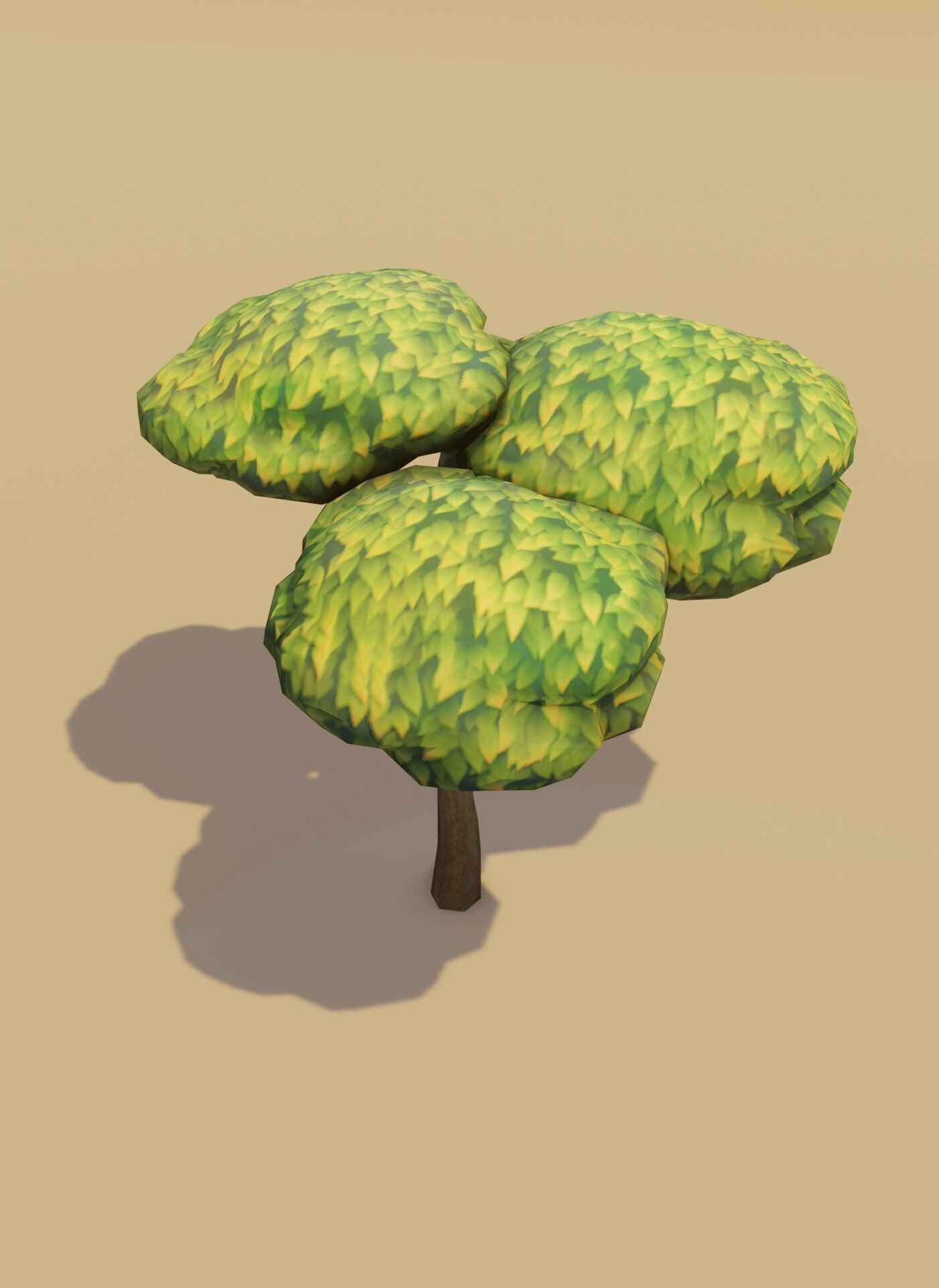 Animated Cartoon Animals Unreal Asset Low-poly 3D model_110