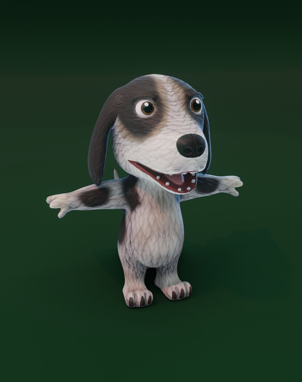 Animated Cartoon Animals Unreal Asset Low-poly 3D model_75