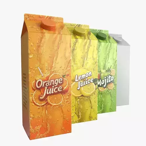 Juice Paper Box Packaging