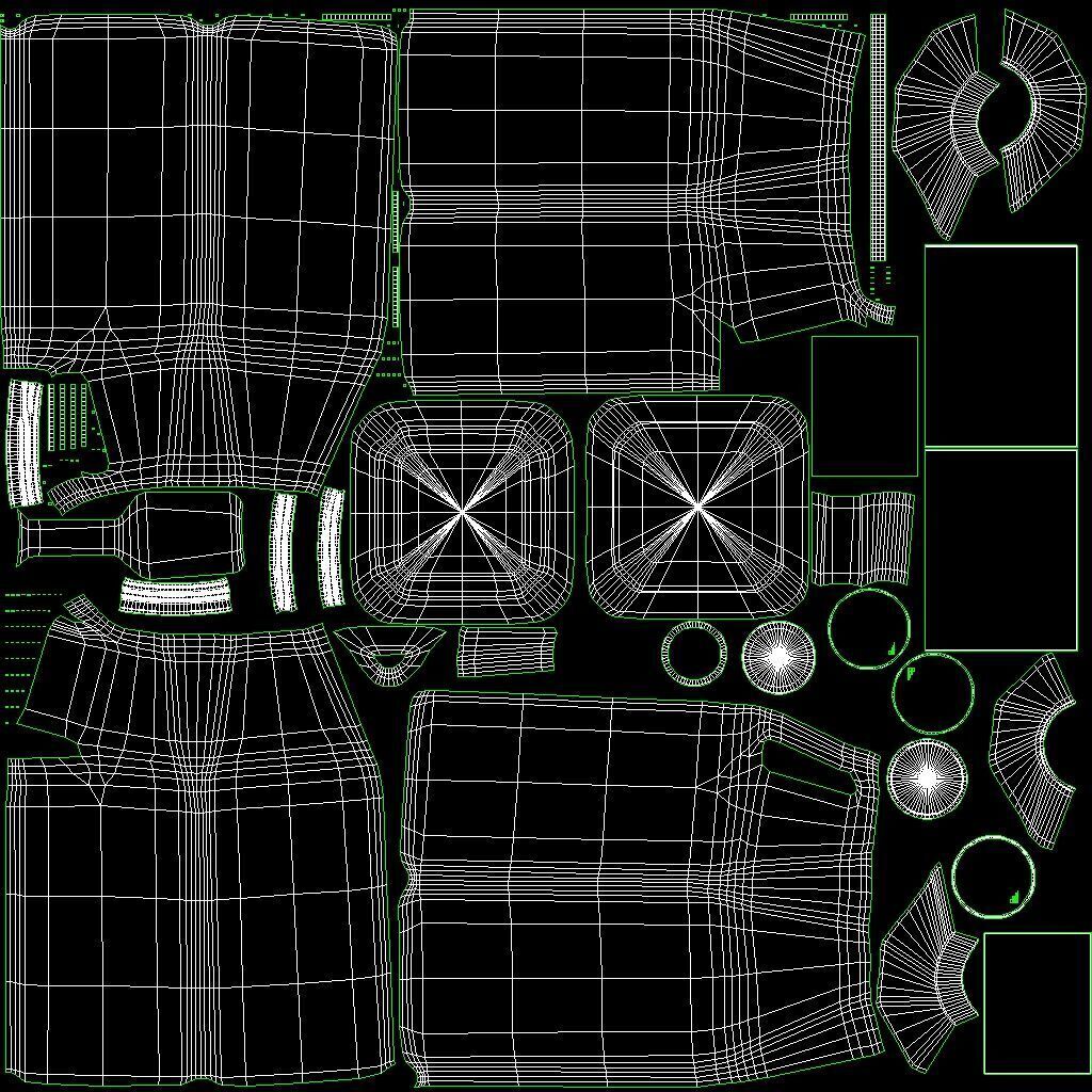 Half Gallon Plastic Jug Low-poly 3D model_17