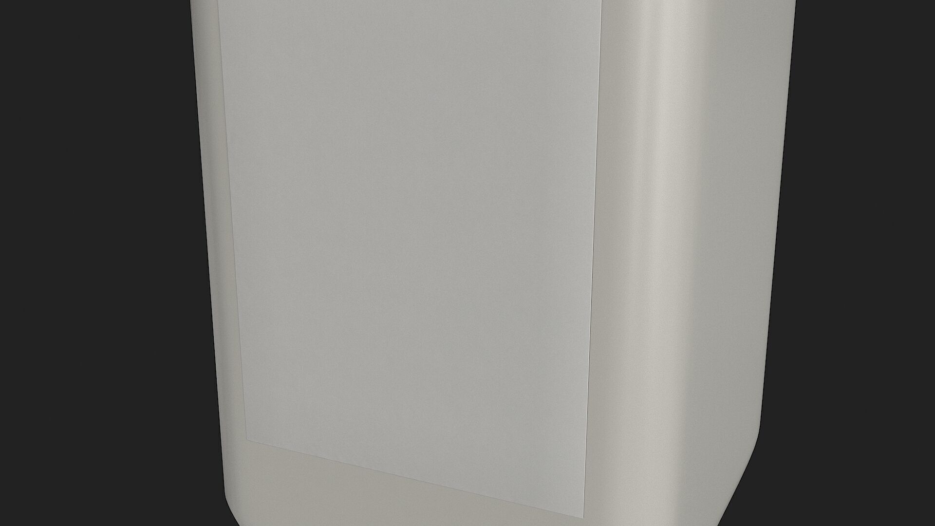 Half Gallon Plastic Jug Low-poly 3D model_6