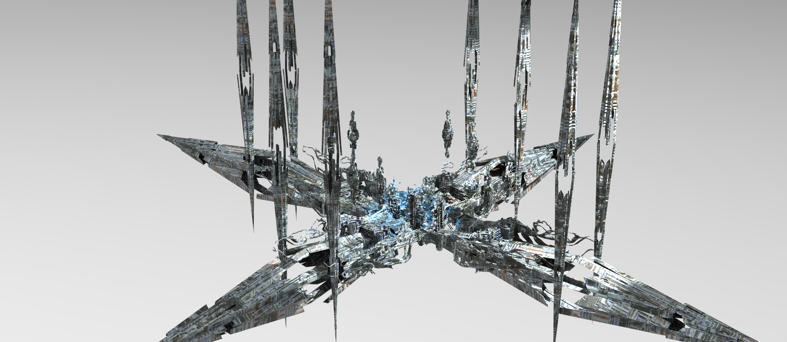 Deep Sea interstellar array 2 Low-poly 3D model_1